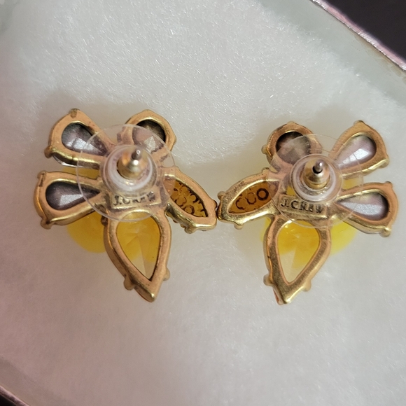 J.CREW Floral and gem stud earrings - Picture 2 of 3